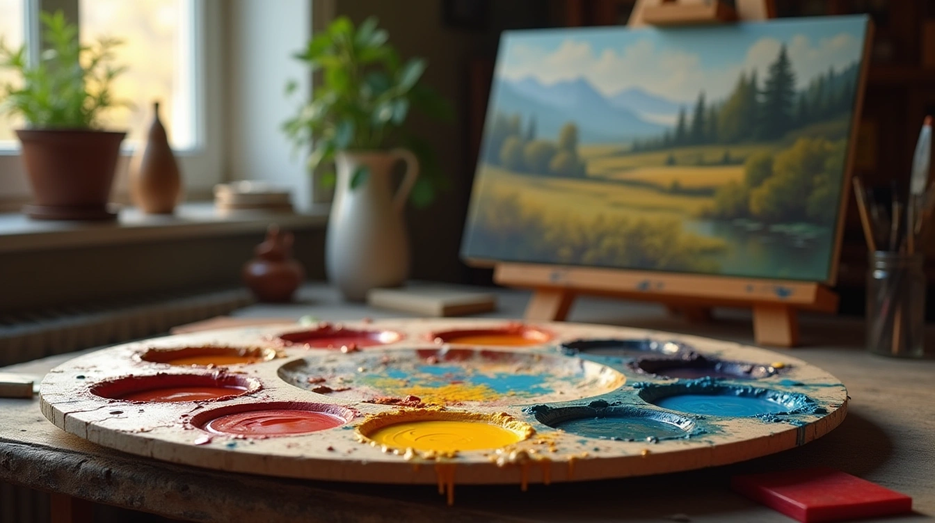 Composition et critères de sélection d'une bonne peinture à l'huile